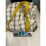 Towncraft VTG JCPenney Plaid Robe Shawl Collar OSFA Yellow Blue Plaid Photo 9