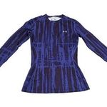 Under Armour  Coldgear Shirt Womens Size Small Purple Long Sleeve Fitted Photo 0