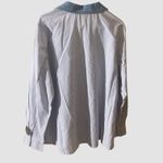 Holiday Time Skating Christmas Penguins Button Down Shirt Top Womens Size X-Large 16/18 NWT Photo 3