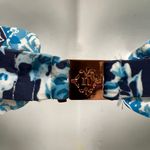 Nanette Lepore BANDEAU ROSE GOLD RING RUFFLE BIKINI SWIMSUIT Photo 7