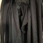 Vintage Fancy Fashions Inc Floral Sequin Dress Black Size M Photo 4