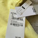 Nordstrom NWT BP.  Moonlight Beach Graphic Hoodie Sweatshirt in Yellow Size M Y2K Photo 4