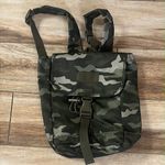 PINK - Victoria's Secret Pink Victoria’s Secret green camouflage small backpack Photo 1