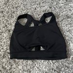 Alphalete  cross back black sport bra size medium Photo 0