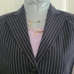 The Limited  vintage black striped jacket blazer size XS nwot Photo 1