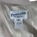 Pendleton  Virgin Wool Single Button Blazer Sz 14P Photo 13