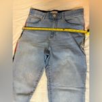 Knox Rose  Light Blue Skinny Jeans with Multicolor Stripe Photo 4