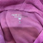 Pink Purple hoodie with towel material Photo 1
