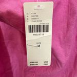 Anthropologie NWT Maeve Dafni Cutout Linen Midi Dress Medium Pink Red Photo 4