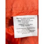 Jones New York Signature Woman Orange Bermuda Shorts Flat Front 2XL Waist 43 in Photo 5