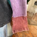 Vintage Patchwork Embroidered Zip Hoodie Multicolor Boho Festival Jacket medium Black Photo 6