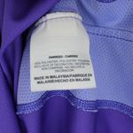Nike | Purple Dri-Fit Mesh Running Short Sleeve Tee Photo 4