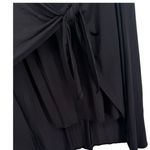 Universal Standard NWT  Summer Wrap Dress Black Sz 10-12‎ Minimalist Contemporary Photo 9