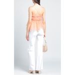 FORTE FORTE Tulle Flounce Top Rose Pink Womens Size 1 US 4 Photo 2