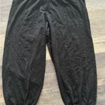 Ryegrass Womens Black Jogger With Pockets Pants Glitter Metallic Size 2X Photo 1