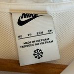 Nike white hooded wind breaker Photo 3