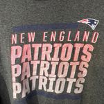 Majestic Women’s New England Patriots  NFL Long Sleeve T Shirt Gray 2XL Photo 3