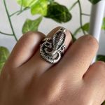Etsy Silver Snake Ring Photo 0