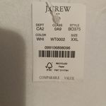 J.Crew XXL Cotton Sleeveless Pullover Light Sweater Top New White Photo 6