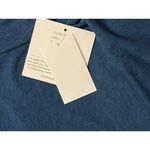 Beyond Yoga  Featherweight Moving On Cropped Pullover, Blue Gem, Sz Large New Photo 2