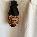 Handmade pouch necklace medicine bag Black Photo 4
