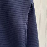 Nike  Dri-Fit Training Hoodie Pullover Rib Texture Swoosh Logo Navy Blue Size XS Photo 5