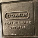 Coach  Black Leather Loafers size 9.5 Photo 4