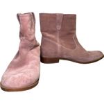 Rebecca Minkoff Chasidy Low-Heel Suede Booties 7M Photo 4