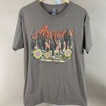 Gildan Heavy Large Arizona Boho Graphic Tee Shirt Desert Cactus Sunflower Sunset Photo 0
