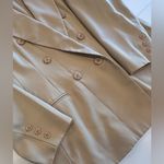 Jacqueline Ferrar VINTAGE 90s  Oversized Neutral Tan Women’s Blazer‎ Misses Sz 16 Photo 5