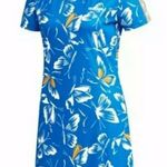 Adidas NWT  X FARM RIO PRINT DRESS Blue Photo 4