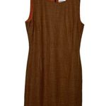 J'Envie Sport New York Vintage Sleeveless Burnt Orange Dress 8 Photo 5