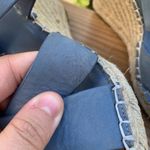 Joie  Kaelyn Nubuck Blue Espadrille Wedges Strappy Photo 3