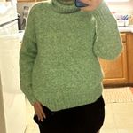 ZARA  Green Sweater Women’s Photo 0