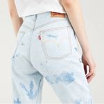 Levi's Levi’s 501 Bleached Light Wash Denim Jeans Size 27 Photo 9