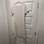 Ann Taylor New NWT  Off White and Navy Blue Striped Dress Photo 4