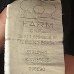 Farm Rio  Black Wide Leg Cropped Jumpsuit Medium Photo 8