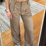 H&M  Beige Trousers Wide-Leg Photo 0
