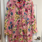 Ralph Lauren  Pink Floral Night Gown/ Coverup Photo 0