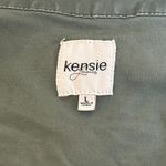 Kensie  Utility Military Mock Neck Zip Jacket Size‎ L Cargo Lightweight Gorpcore Photo 6