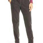 Isabel Marant Tijackom Washed Black Front-Seam Straight Leg Jeans Size 42 NWT Photo 0