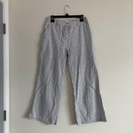 Isaac Mizrahi for Target Cotton Striped High Rise Wide Leg Pants - Size 10 Photo 3
