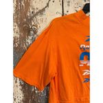 Reebok  Sz Small Womens HTF Meet You There MYT Crop Graphic 95 T-Shirt Orange Photo 2