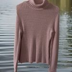 Y2K GASCO (Great American Sweater Co)SzM Barbie Pink Soft Turtleneck Sweater USA Size M Photo 0