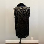 Elie Tahari NWT  Sport Velvet Reversible Vest/Open‎ Cardigan Size XS Drapey Photo 2