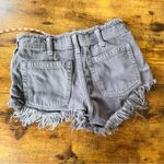 Free People Becket Cut Off Slouchy Shorts - Size 24 Photo 4