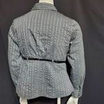 Worthington  Gray & Silver Button Down Shirt & Belt Photo 3