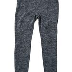 Athleta Metro High Waisted Herringbone Black & White Knit Leggings Sz Medium Photo 0