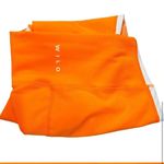 WILO THE LABEL Ribbed Leggings Orange With Side Stripes Size S NWT Photo 5