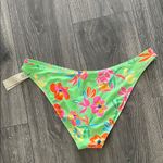 No Boundaries  Green Bikini Bottoms with Floral  Size XXL Photo 2